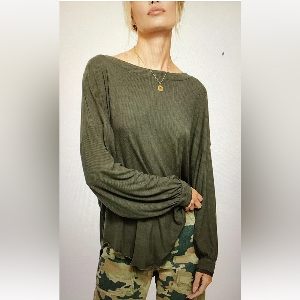 NWT Free People Shimmy Shake Top